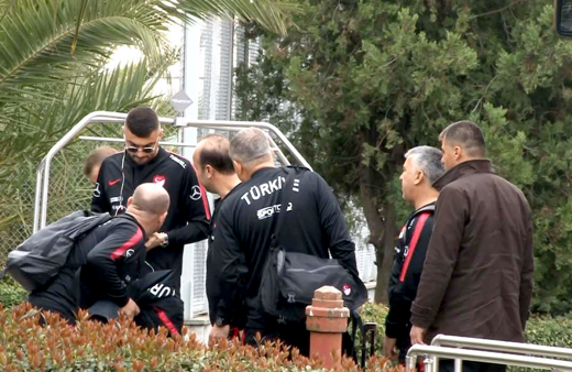 A Milli Futbol Takımı Arnavutluk'a gitti