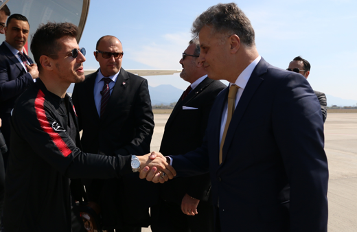 A Milli Futbol Takımı Tiran'da