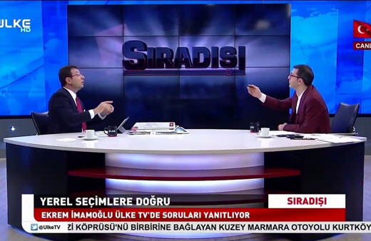 Ekrem İmamoğlu gafil avladı! Turgay Güler VTR arasında hakaret etti diyor