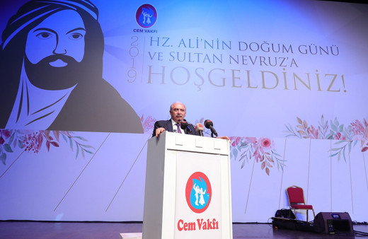 Başkan Uysal, Cem Vakfının düzenlediği “Hz. Ali’nin Doğumu ve Sultan Nevruz Bayramı” programına katıldı