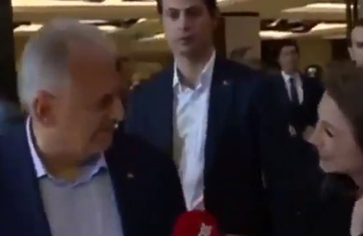 Binali Yıldırım ile muhabirin güldüren anı...
