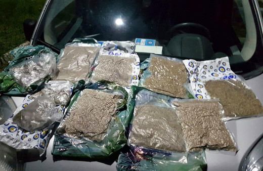 Manisa'da vakumlanmış halde ele geçirildi: Tam  1 kilo 667 gram