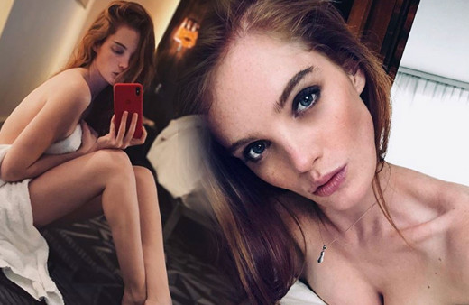 Victoria's Secret'in yeni meleği çıplak pozlarıyla gündeme oturdu