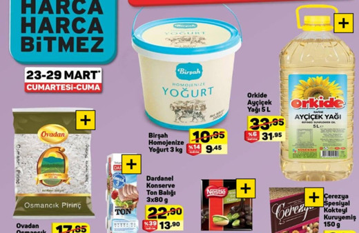 A101'de hafta sonu indirimi! 23-29 Mart A101 market aktüel ürünler indirim kataloğu yayında!