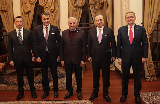Binali Yıldırım, kulüp başkanlarıyla buluştu