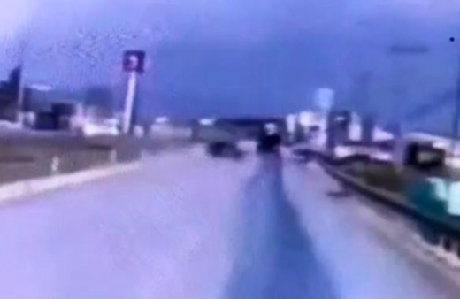 Üç komando askerin hayatını kaybettiği kaza, güvenlik kamerasında