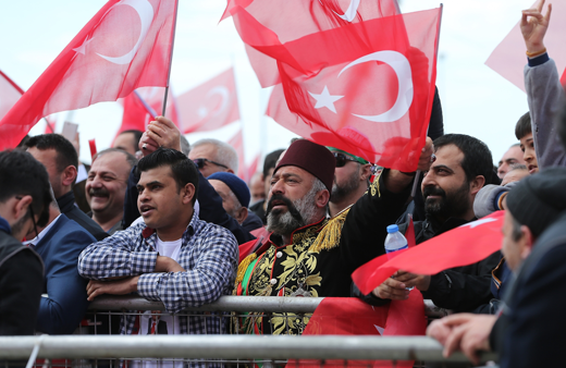 Yenikapı'daki dev mitingden renkli görüntüler