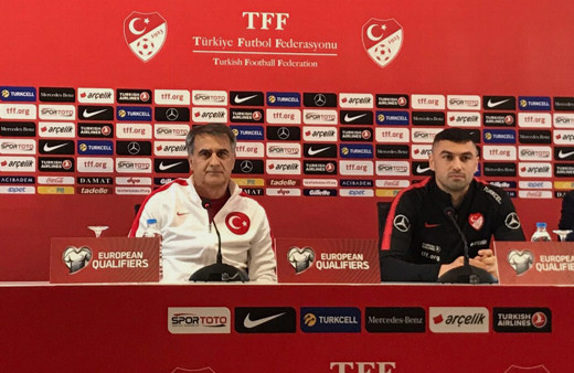 Şenol Güneş basın toplantısında Burak Yılmaz'a takıldı