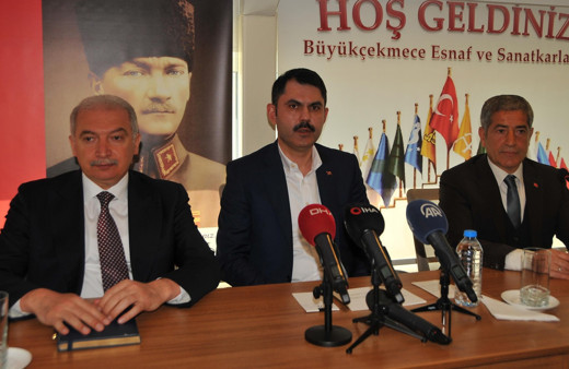 Bakan Murat Kurum açıkladı: Büyükçekmece'ye Millet Parkı ve sosyal konut geliyor