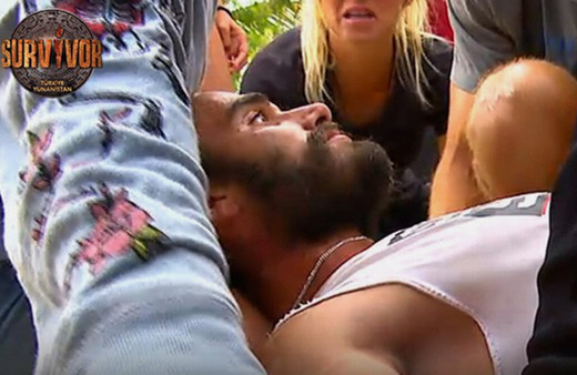 Survivor'da korku dolu anlar: Atakan hastaneye kaldırıldı!