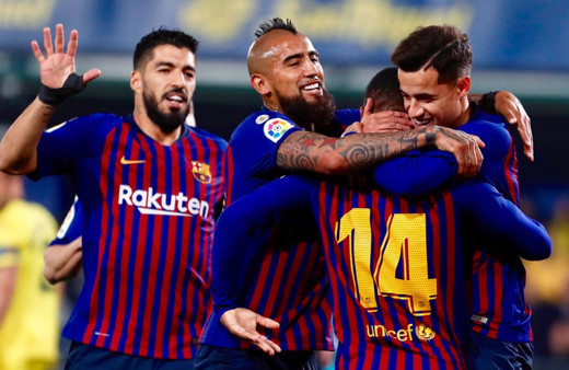 Barcelona'dan Villareal karşısında tarihi geri dönüş