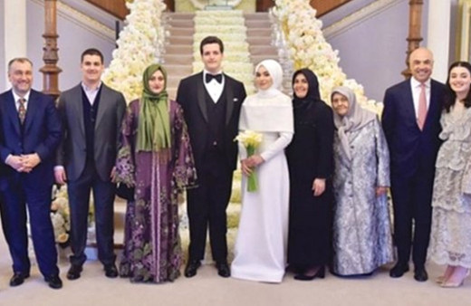 Murat Ülker'in oğlu ile Fettah Tamince'nin kızı dünya evine girdi!