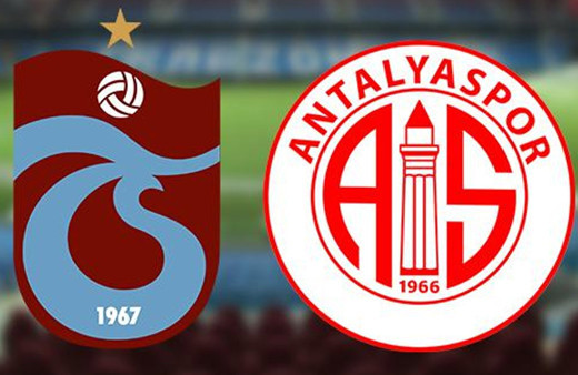Trabzonspor-Antalyaspor maçı özet ve golleri