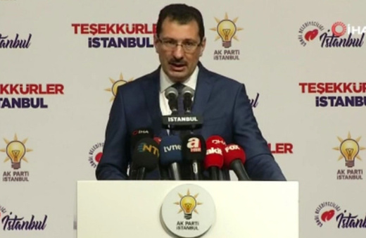 AK Parti'den İstanbul açıklaması yeniden sayım talep edilecek