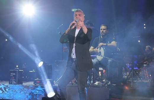 Özcan Deniz ve Aslı Enver  İsrail'i salladı konsere 11 bin kişi katıldı