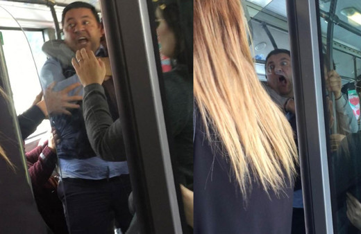 ESHOT şoföründen, kendisini uyaran yolcuya: Seni öldürürüm