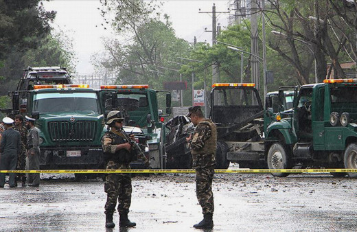 Afganistan'da ABD askerlerine yönelik intihar saldırısı