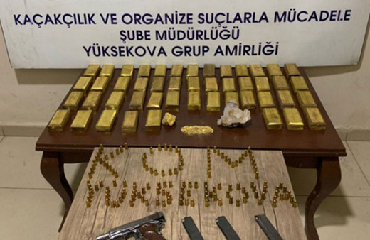 Hakkari'de gümrük kaçağı altın ve pırlanta ele geçirildi