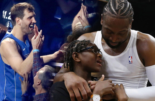 Nowitzki ve Wade'den NBA'e veda! Gözyaşları sel oldu