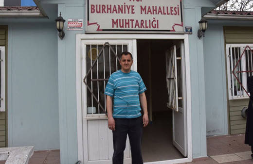 Yeni muhtar görevinin ilk gününde şok yaşadı