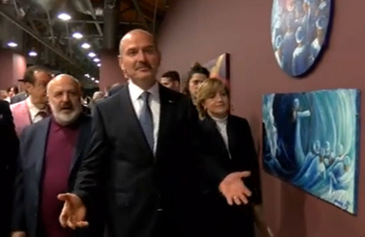 Hande Fırat'ın resimleri Bakan Süleyman Soylu'yu şaşırttı!