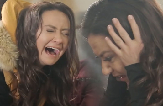 Ezgi Sertel'in zor anları canlı yayında ne yapacağını şaşırdı