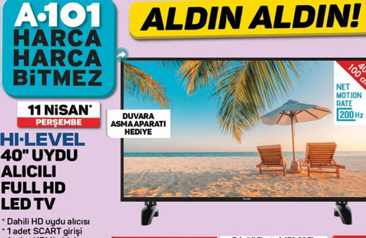 A101 11 Nisan 'Aldın Aldın' aktüel ve indirimli ürünler kataloğu
