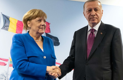 Erdoğan'dan Angela Merkel'e taziye telefonu