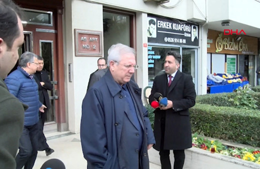 Aziz Yıldırım'dan Can Bartu'nun evine taziye ziyareti