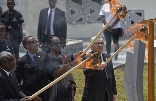 Juncker, Rwanda First Lady'sini yakacaktı