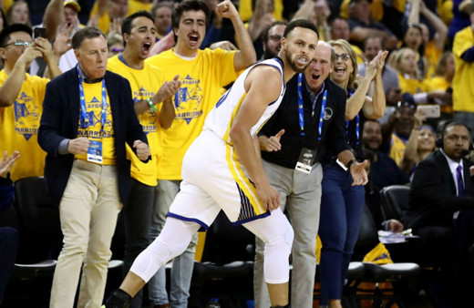 Stephen Curry play-off'ların ilk maçına rekorla başladı