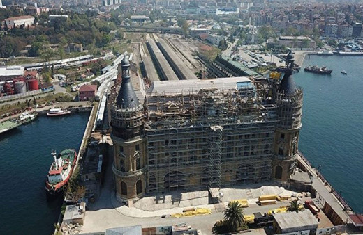 Haydarpaşa'da restorasyon çalışmalarında son durum