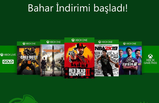 Xbox'larda 22 Nisan'a kadar yüzde 65'e varan indirim