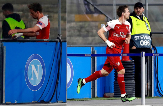 Monreal maç oynanırken tuvalete gitti dalga konusu oldu