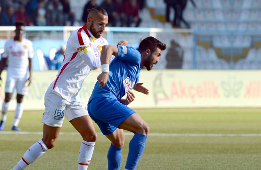 Göztepe uçurumun kenarında