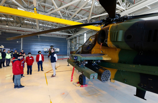 TUSAŞ'tan çocuklara 23 Nisan jesti