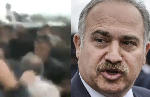 Levent Gök'ün Çubuk'taki saldırıda linç edilmeye çalışıldığı anın görüntüleri