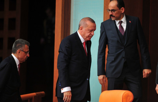 Cumhurbaşkanı Erdoğan'dan Meclis'te HDP'ye olay protesto Oturumu terk etti