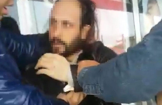 Metrobüs sapığının görüntüleri! Mastürbasyon yaparken yakalandı