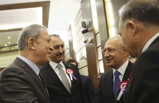 AYM töreninde Hulusi Akar Abdulhamit Gül Kemal Kılıçdaroğlu ne konuştu