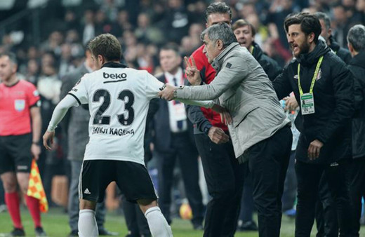 Şenol Güneş, Kagawa kararını verdi