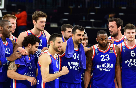 THY Euroleague'de haftanın en değerli oyuncusu Anadolu Efes'ten