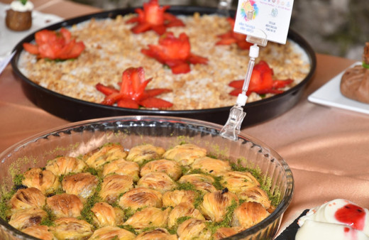 Mesir Festivali'nde yiyecekler yarıştı