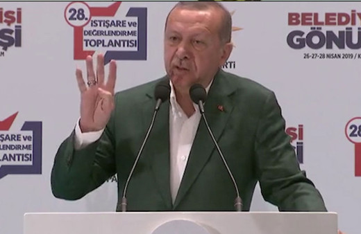 Erdoğan resti çekti: Ya olacağız ya öleceğiz
