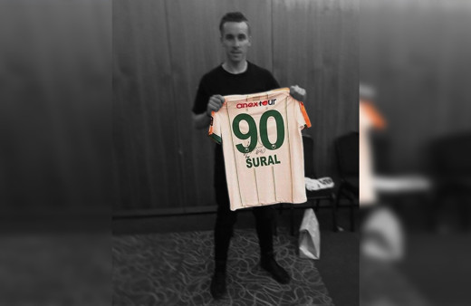 Alanyaspor'da Josef Sural'ın 90 numaralı forması emekliye ayrıldı