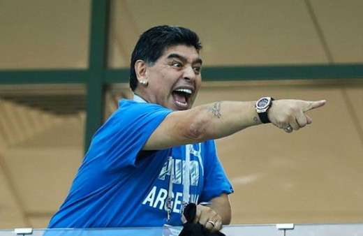 Maradona: Güçlü ol Venezuela!