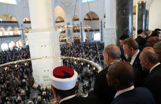 Büyük Çamlıca Camii resmi olarak açıldı! Erdoğan da katıldı