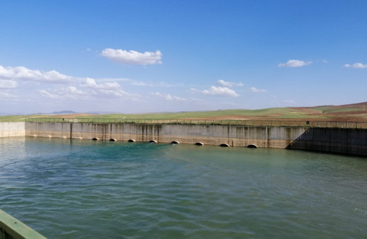 Suruç Ovası'na sezonun ilk suyu verildi
