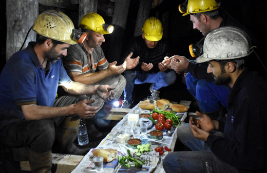 Metrelerce yerin altında ilk sahur