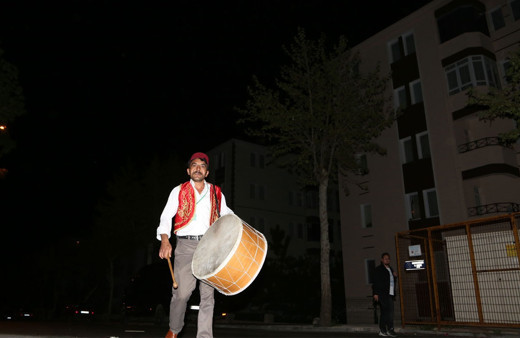 Çorumlular, Mehter Marşı ile sahura kalktı